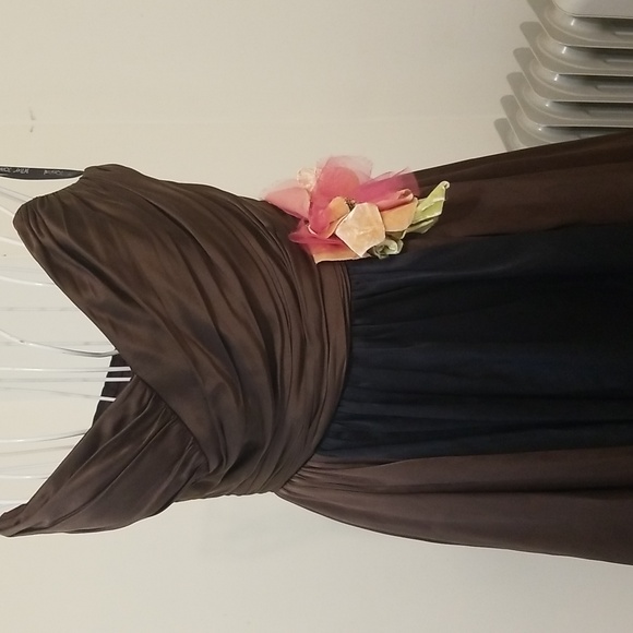 Betsey Johnson Evening Silk Cocktail Dress. Size 8 - Picture 5 of 11